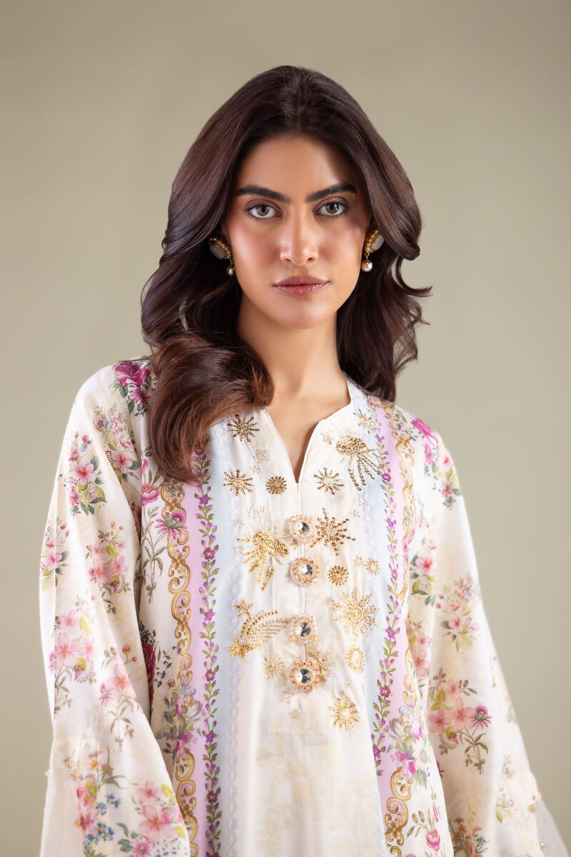 Floral Zari Kurta