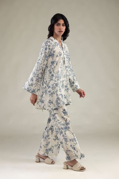 Floral Summer Pants, image 1