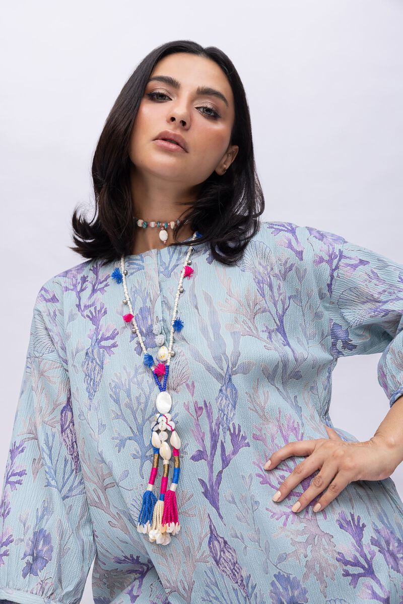 Floral Longline Kurta