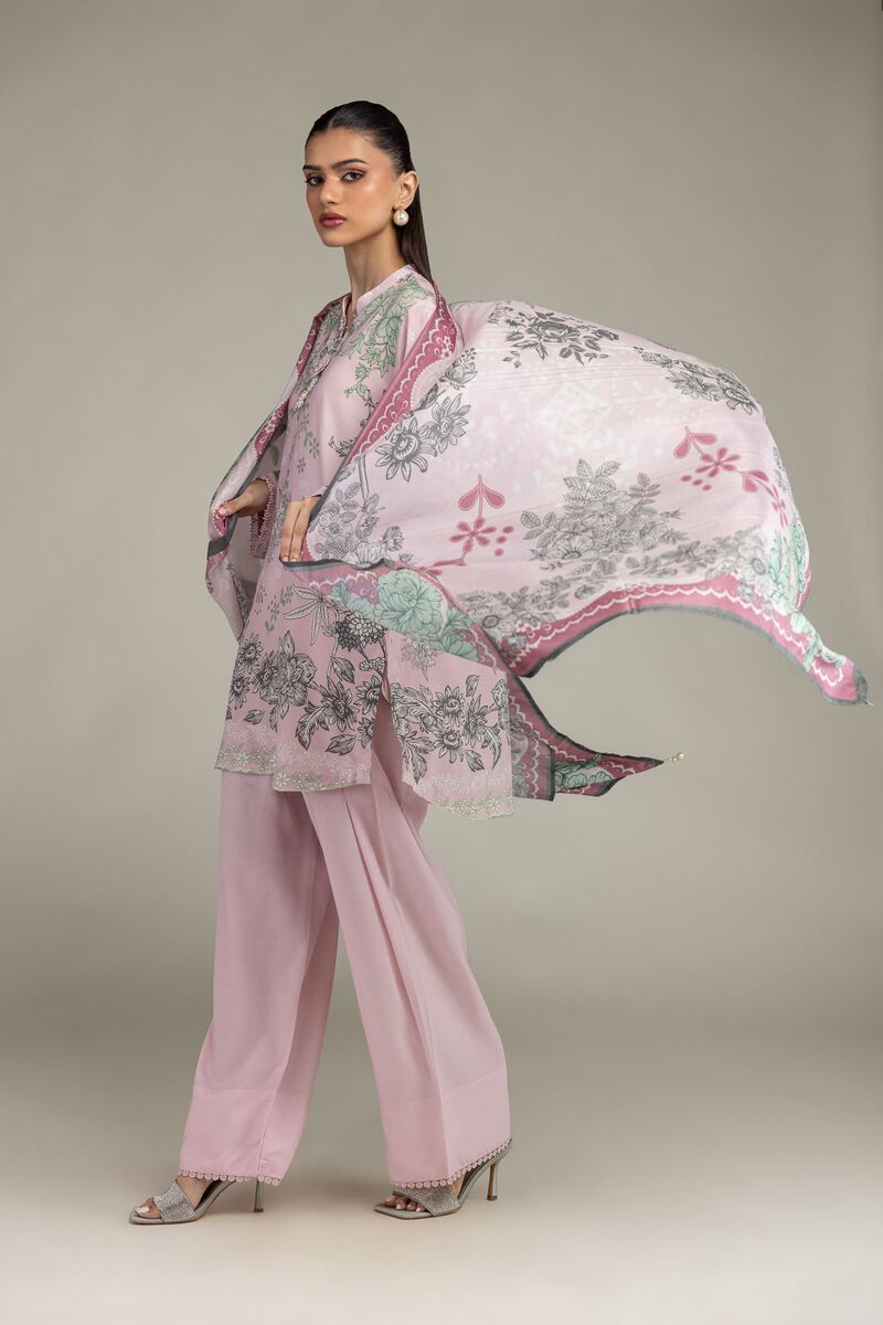 Silk Solid Shalwar