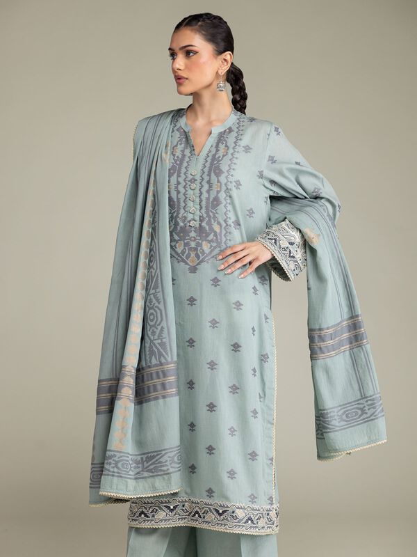 Tailored 3-piece Jacquard