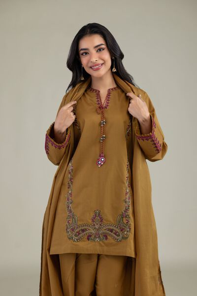 Embroidered Cambric Floral Cambric Kurta