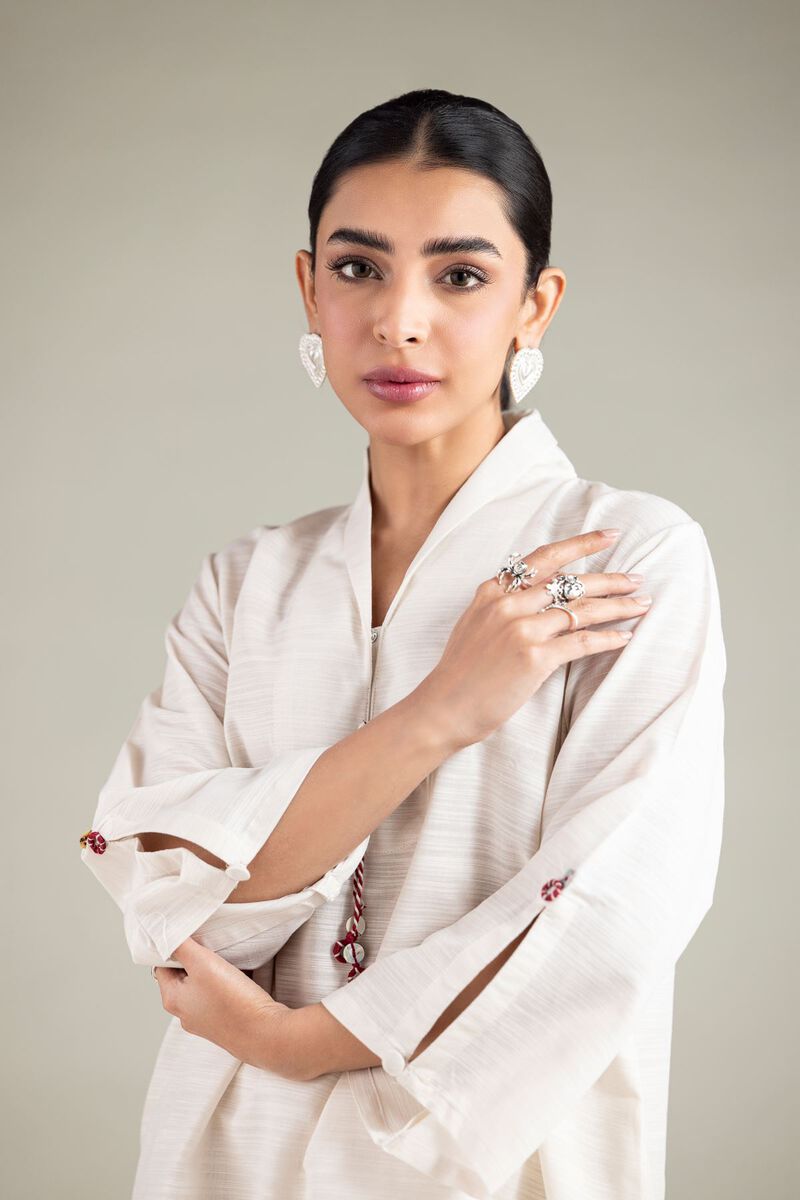 Short Drawstring Kurta