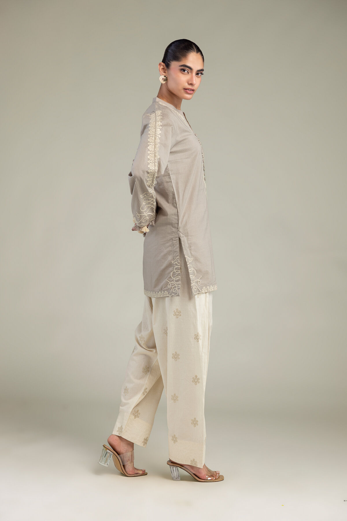 Khaadi - Cotton Floral Shalwar