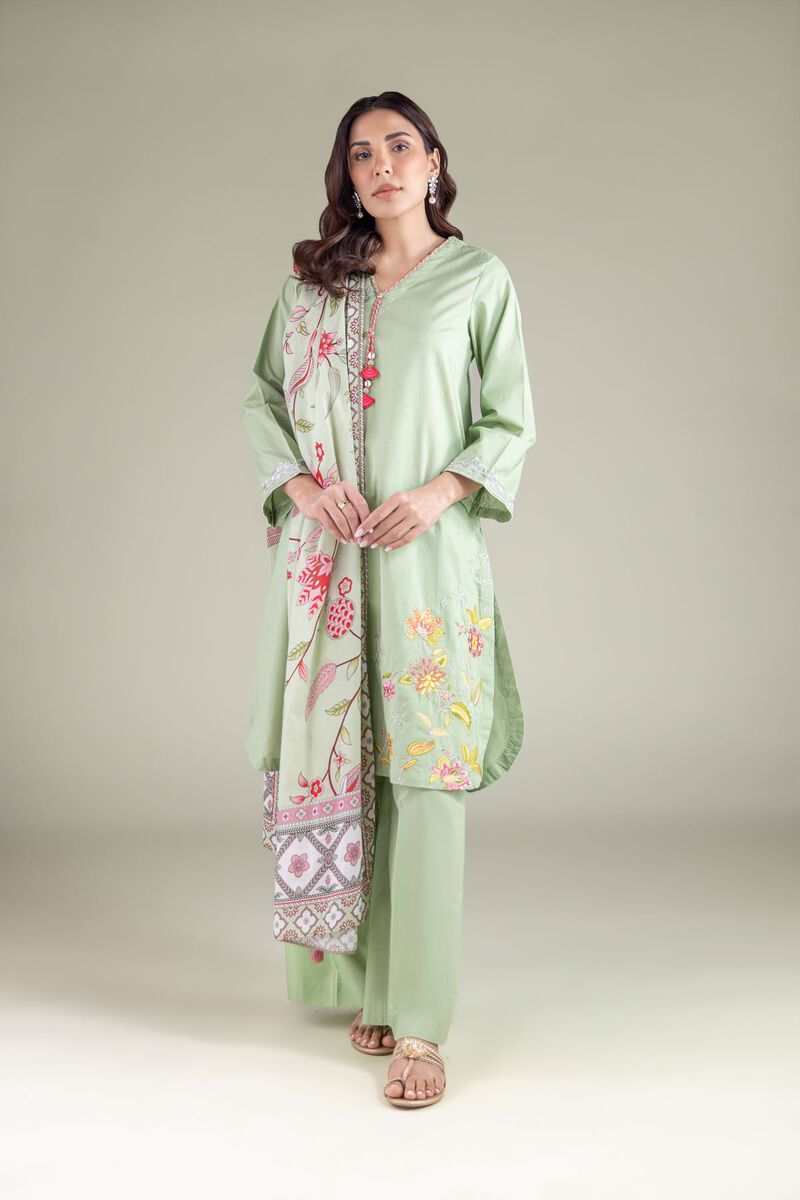 Mint Lawn Dupatta