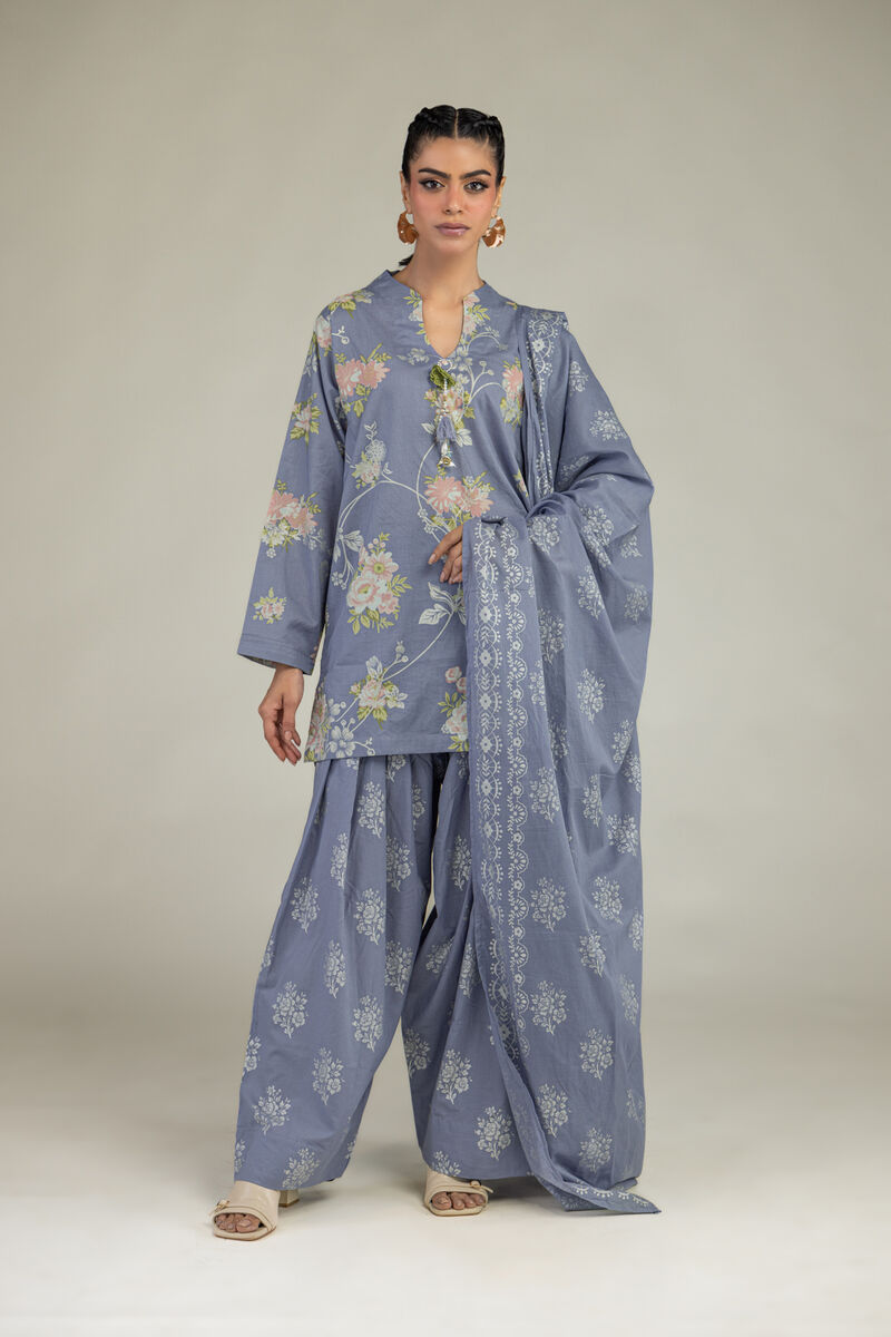 Floral Cambric Pants