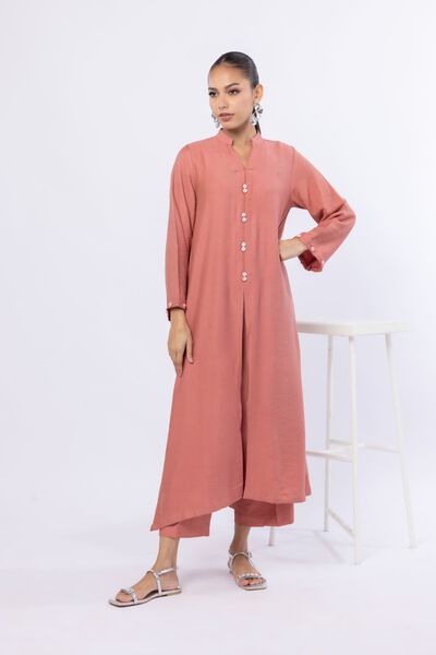 Dyed | Cotton Vortex Wrinkle
            
        Kurta