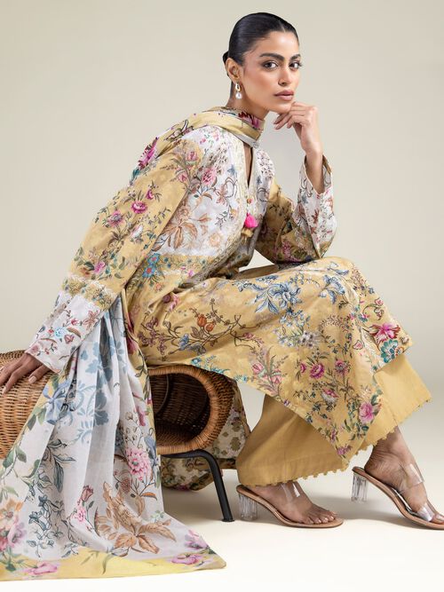 Floral Tailored 3-Piece