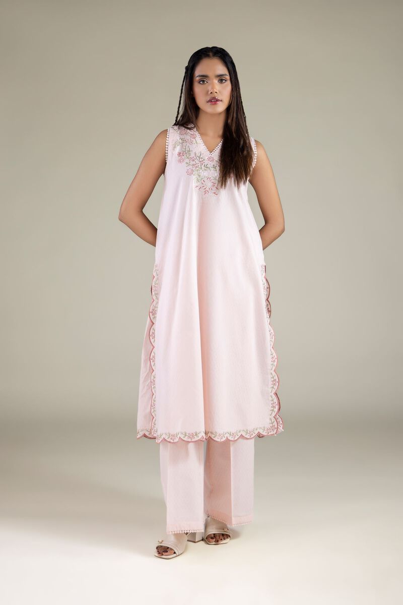 Long Sleeveless Kurta