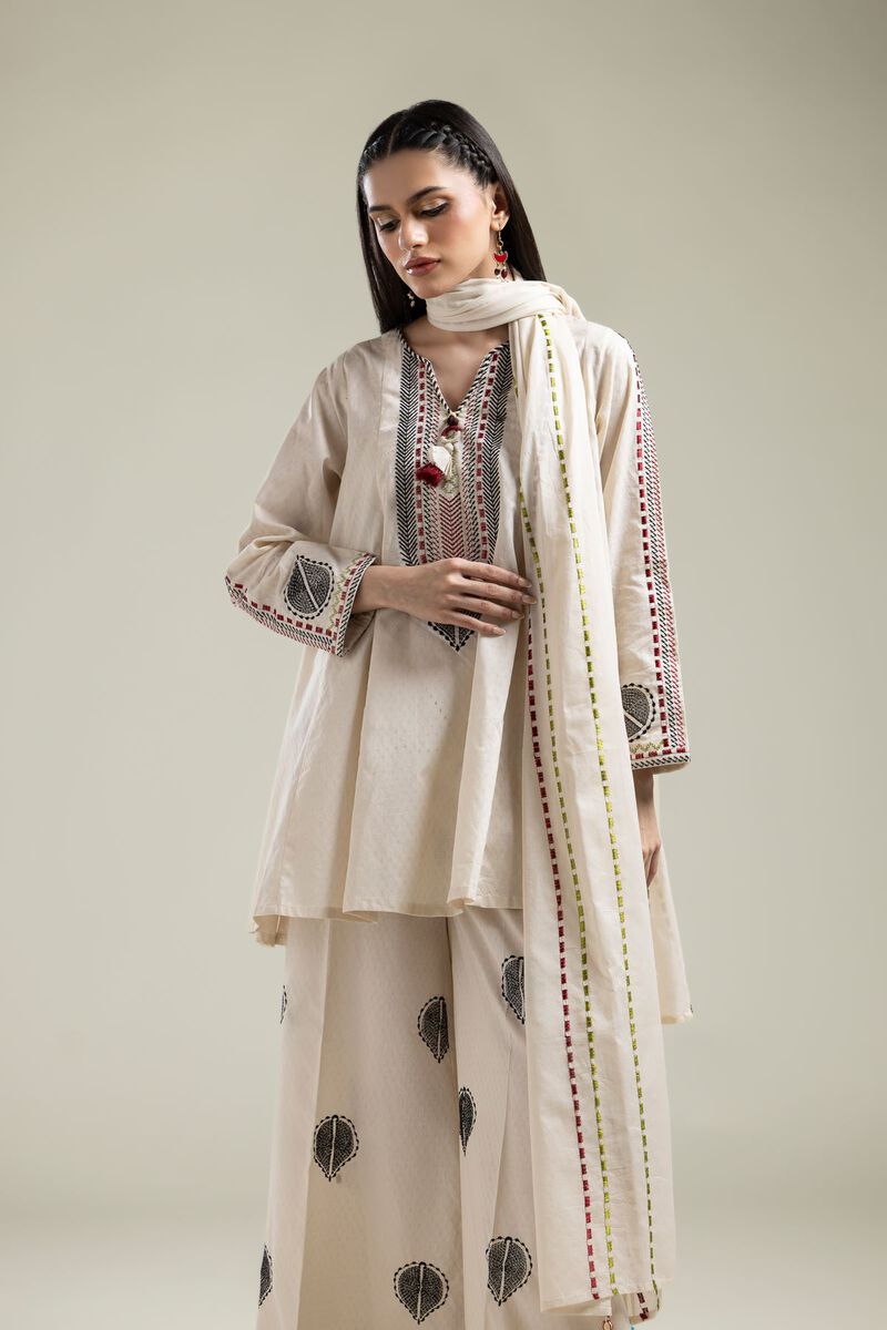 Lawn Geometric Dupatta