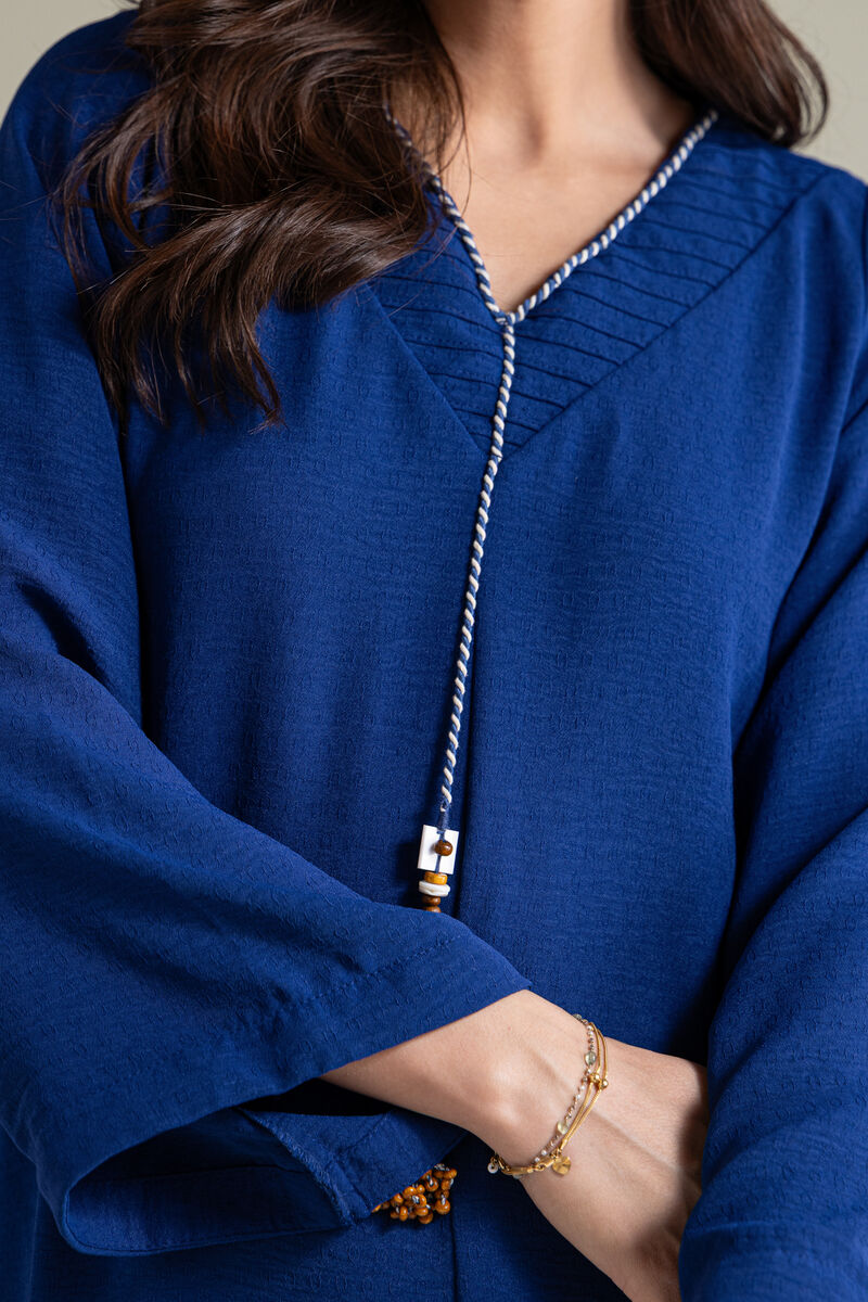 Blue Georgette Kurta