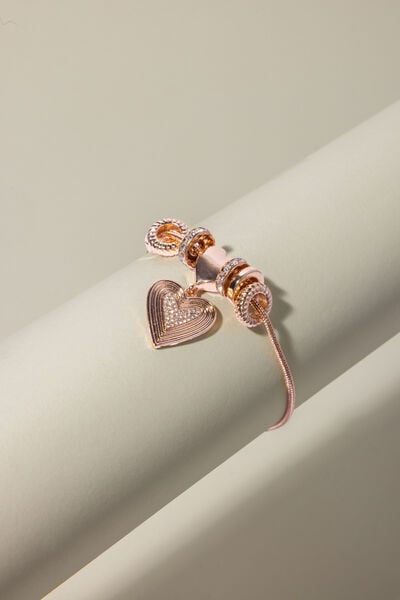 Embellished Metal Single Bracelet