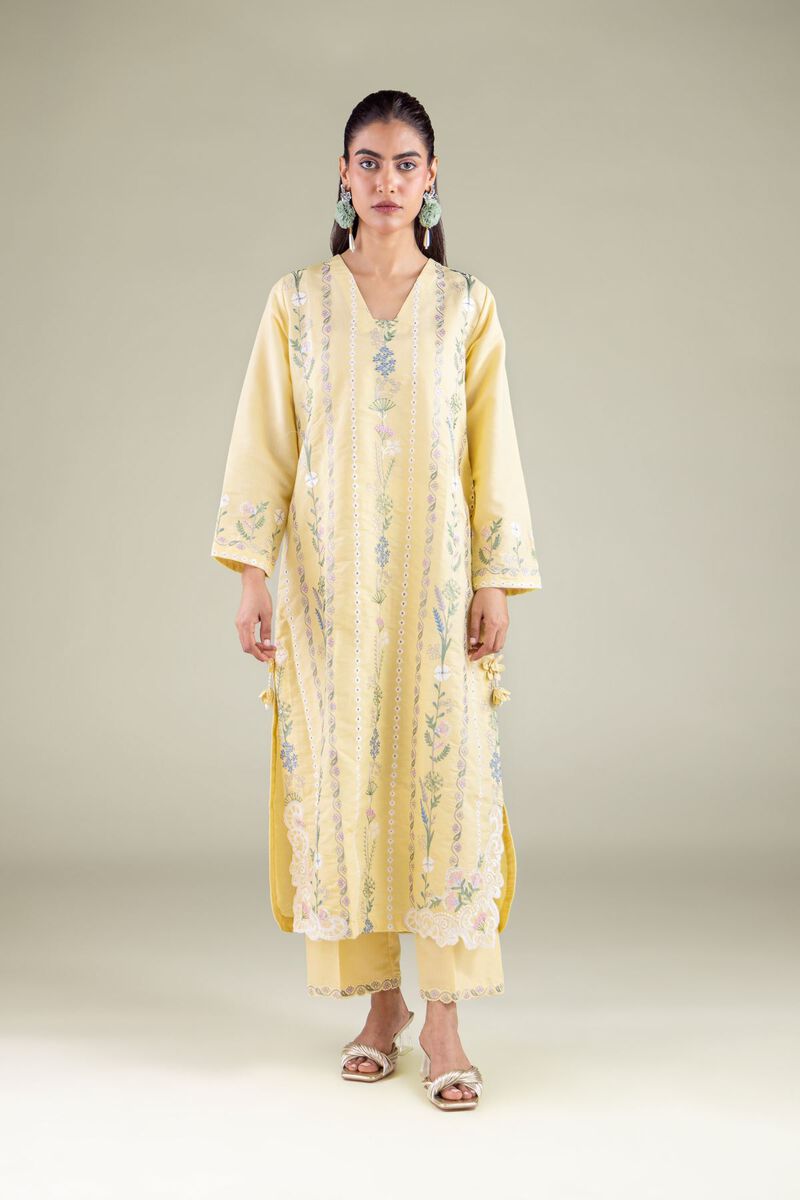 Floral Longline Kurta