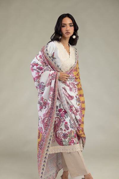 Embroidered Textured Lawn Tailored 3-Piece Lawn