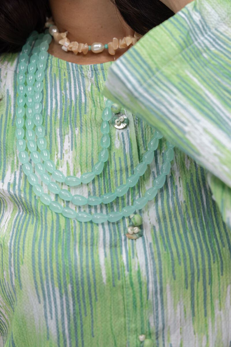 Abstract Cotton Kurta