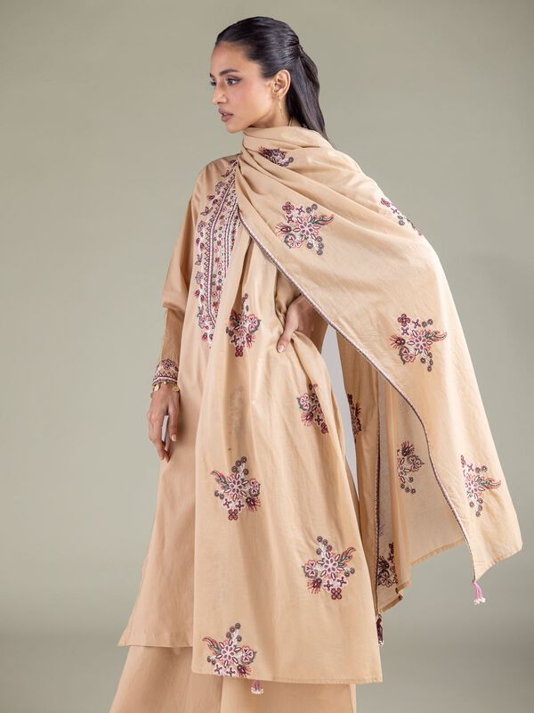 Floral Draped Dupatta