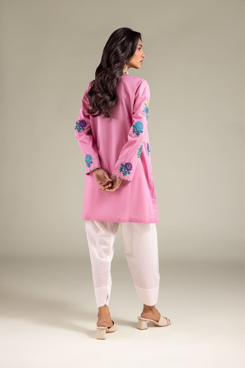 Floral Buttoned Kurta