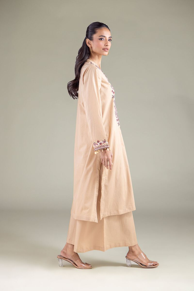 Long V-Neck Kurta