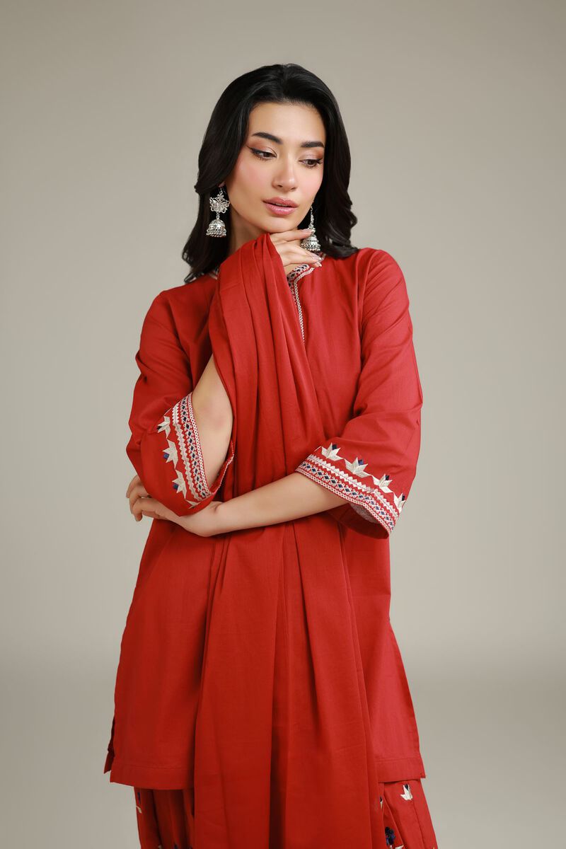 Solid Lawn Dupatta