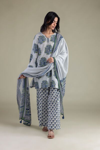 Floral Cambric Pants, image 1