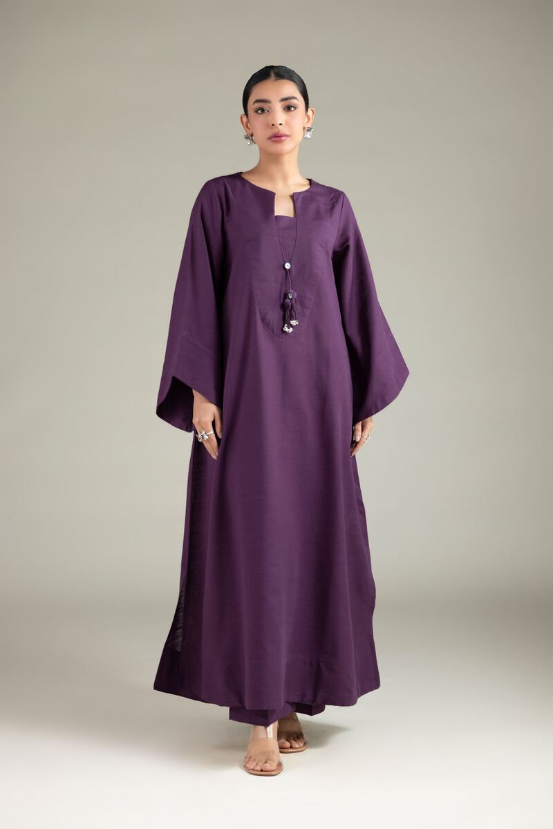 Solid Straight Pants