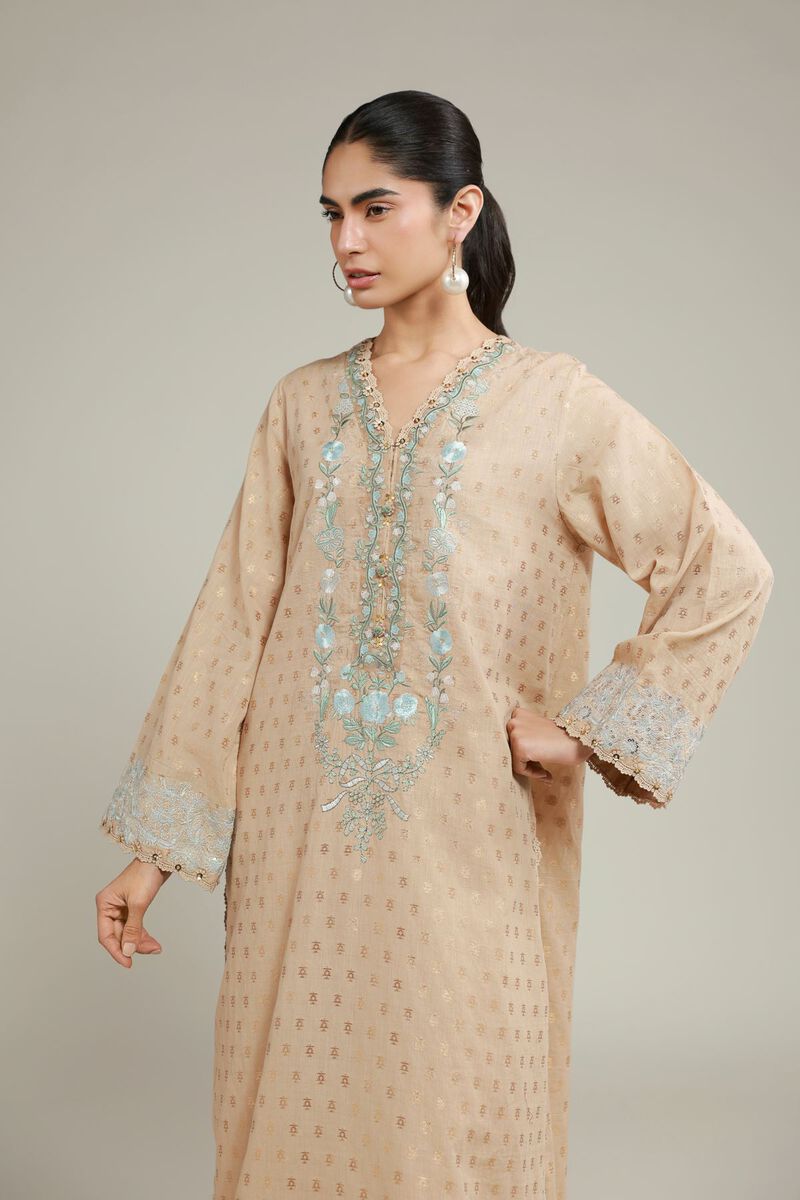 Jacquard 2 Piece Tailored