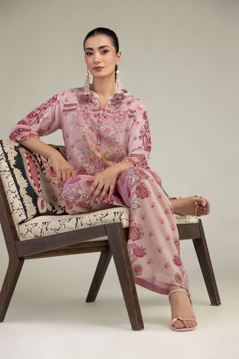 Short Floral Kurta