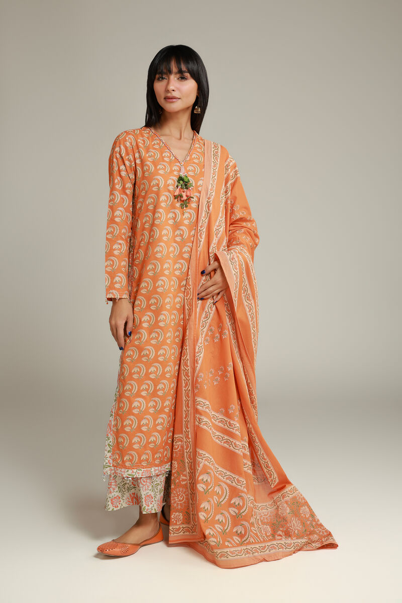 Floral Tassel Kurta
