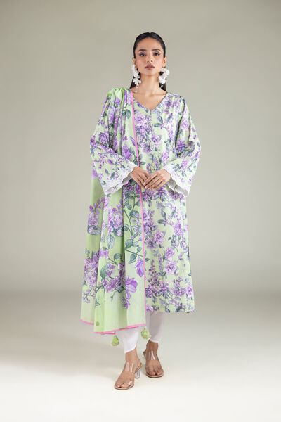 Solid Straight Shalwar, image 1