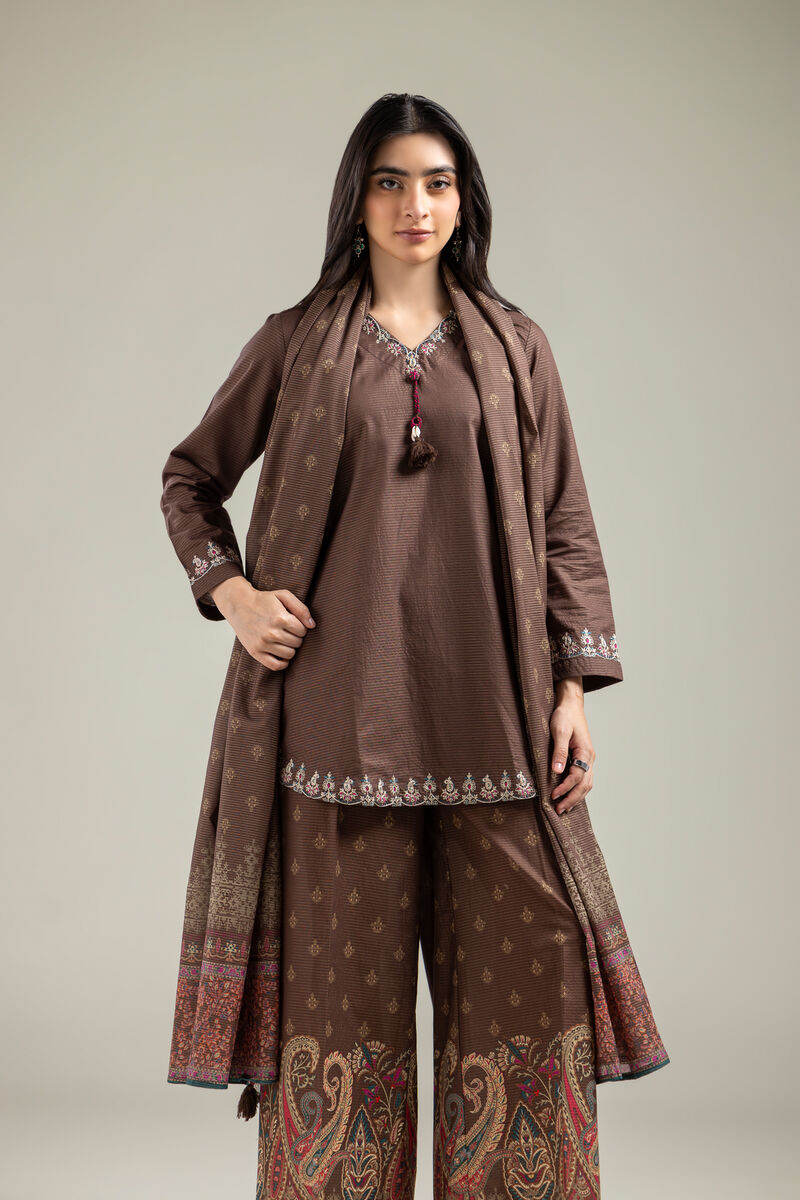 Brown Mesuri Dupatta
