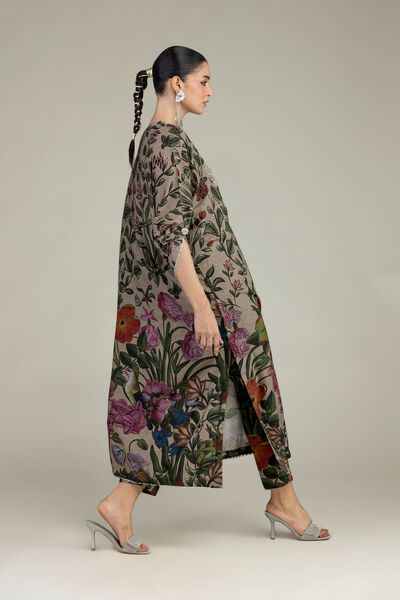 Raw Silk Pants, image 1