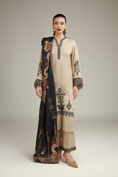 Raw Silk Pants, image 1