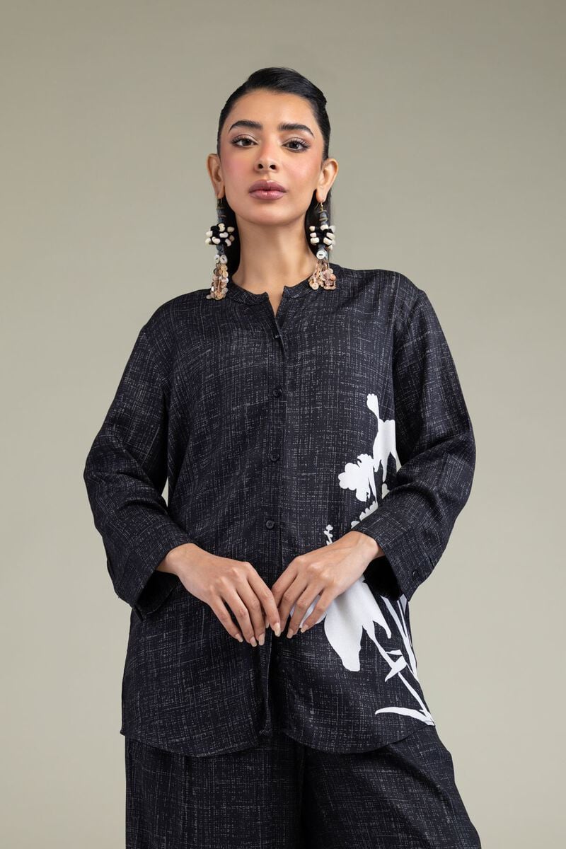Black Viscose Shirt