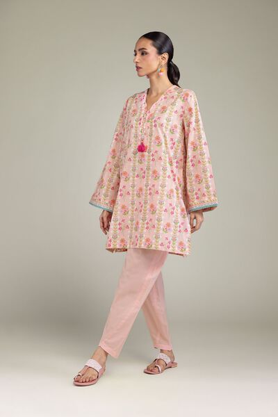 Solid Cambric Shalwar, image 1