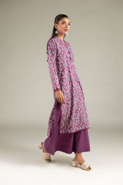 Relaxed Geometric Pants, image 1