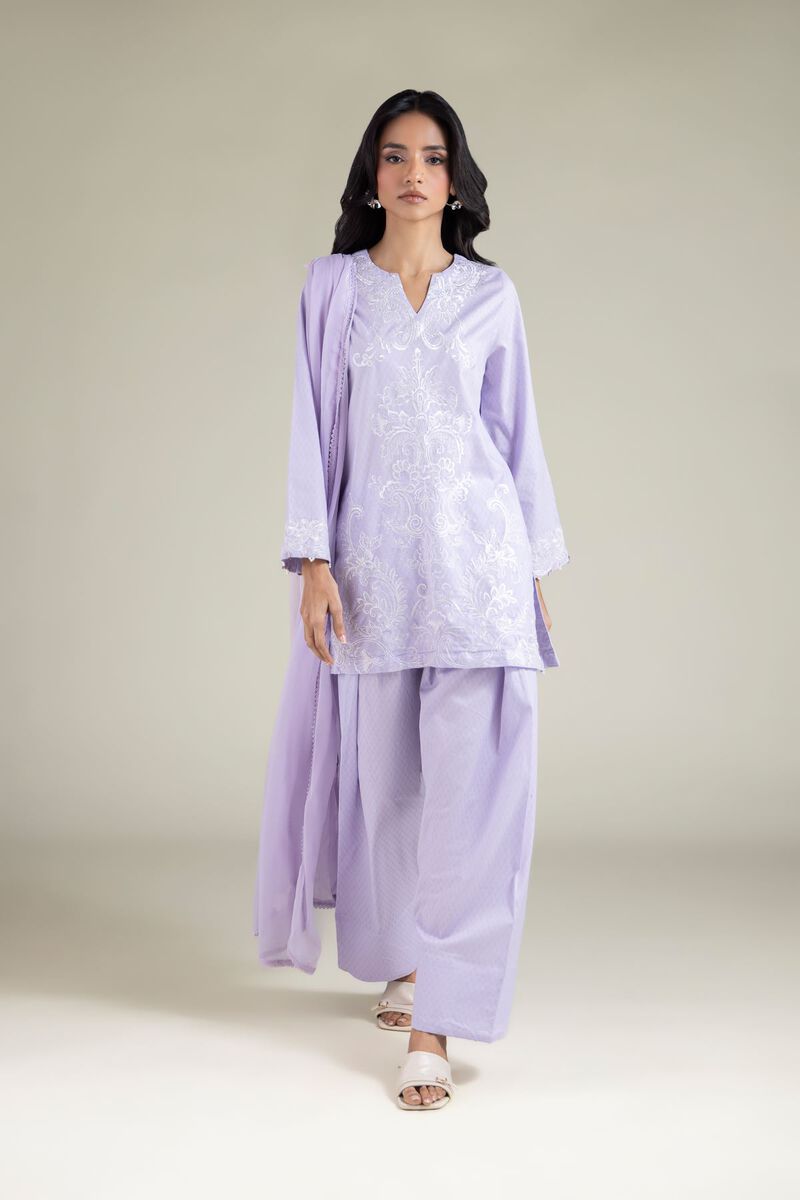 Draped Floral Dupatta