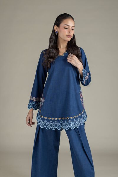Embroidered | Heavy Textured Cotton
            
        Kurta