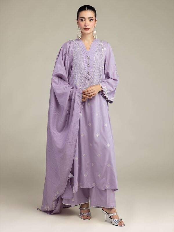Solid Lavender Pants