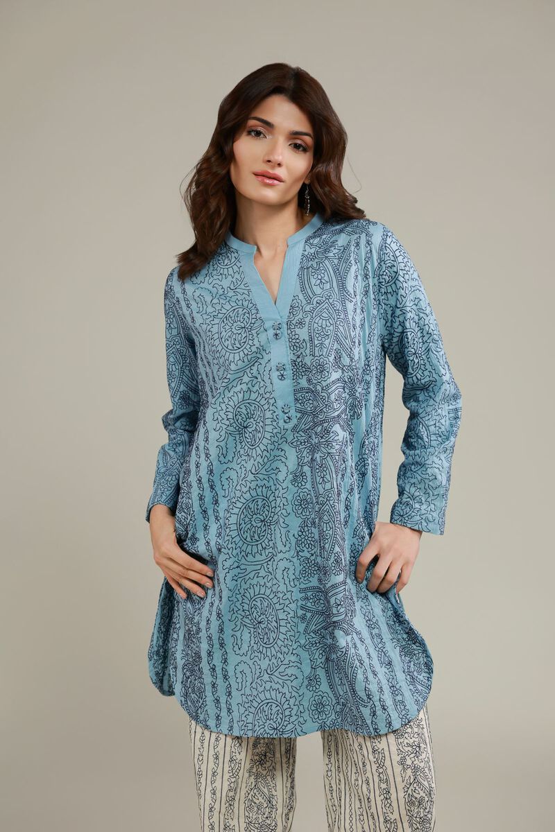 Paisley Short Kurta
