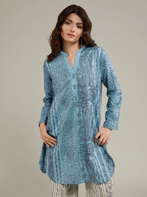 Paisley Short Kurta