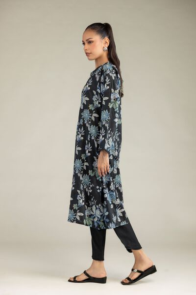 Black Solid Shalwar, image 1