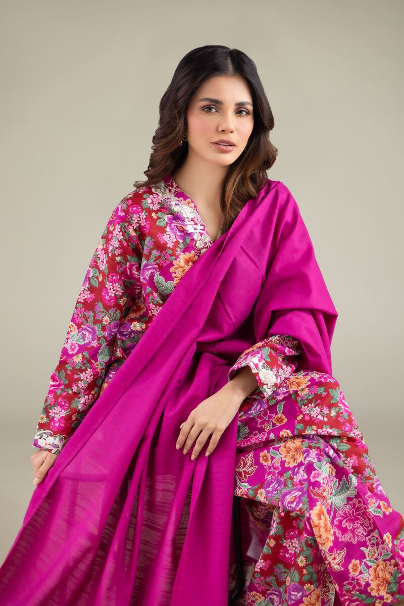 Floral Draped Dupatta