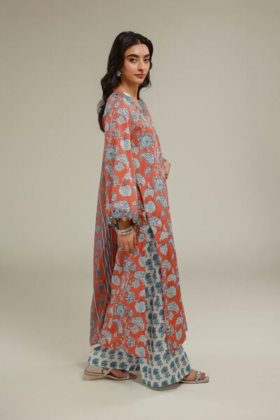 Floral Flared Pants, image 1