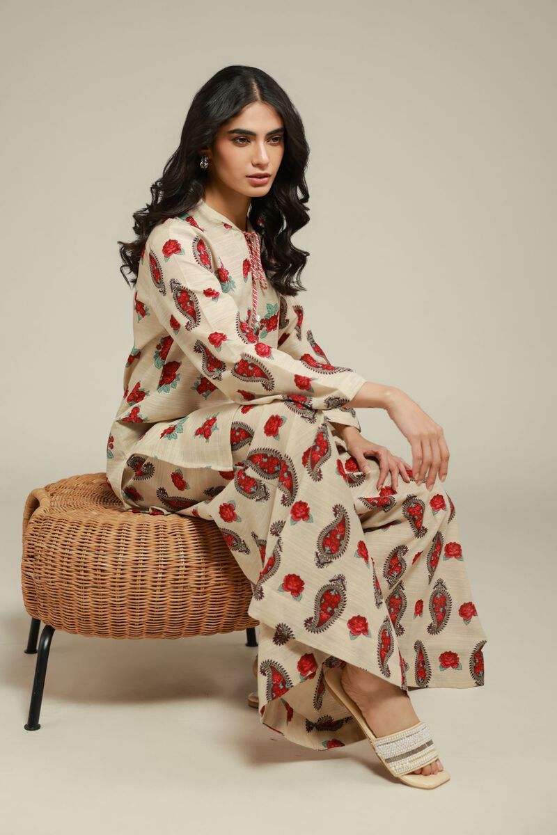Floral Paisley Kurta