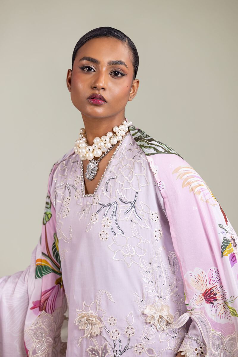 3-Piece Embroidered Suit