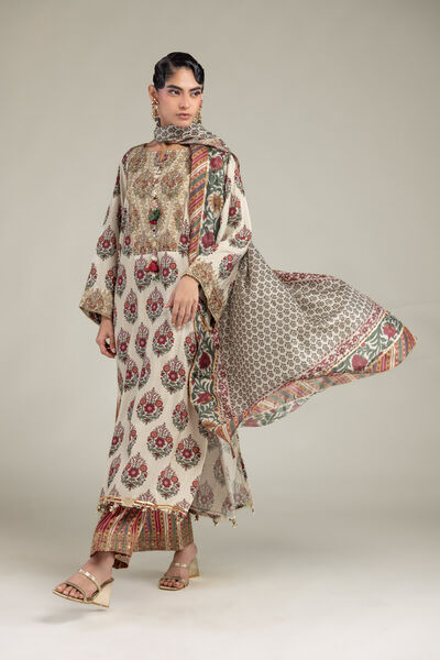 Raw Silk Pants, image 1