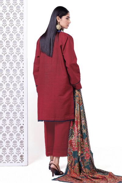 Embroidered | Light khaddar Messuri | Fabrics 3 Piece | PKR 4,200