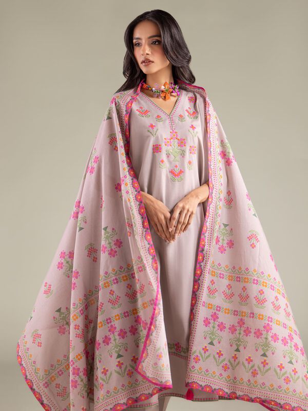 Geometric Lawn Dupatta