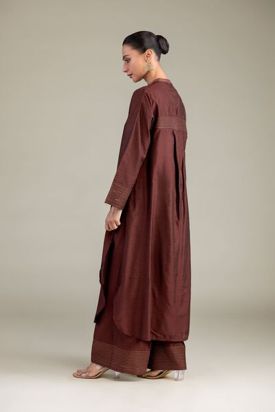 Dyed Raw Silk Raw Silk Pants