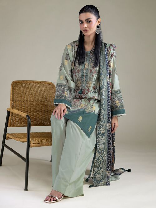Jacquard Tailored 3-Piece